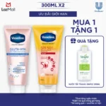 Combo Vaseline dưỡng ngày đêm chống nắng & nâng tông gấp 4 lần 300ml/chai - Ảnh 4
